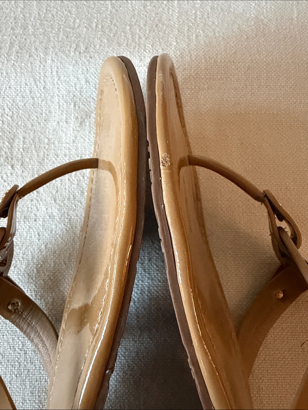 TORY BURCH | Tan Miller Leather Sandal (Women) - Size 8.5M - Picture 15 of 15